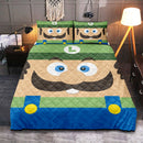 Mario Luigi Quilt Bed Sets