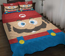 Mario Red Quilt Bed Sets