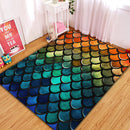 Mermaid Scale Rectangular Area Rug