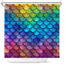 Mermaid Scale Shower Curtain