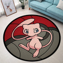 Mew Pokemon Ball Round Rug