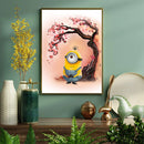 Minion Japan Cherry Blossom- Living Room - Canvas Wall Art - Print - Wall Decor