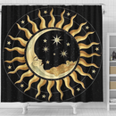 Moon And Sun Shower Curtain