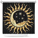 Moon And Sun Shower Curtain