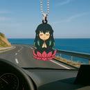 Cute Muichirou Demon Slayer Meditating Anime Custom Car Ornament Car Accessories Decoration