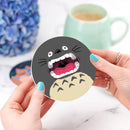 My Neighbor Totoro Ghibli Funny Ceramic Decor Coaster - Gift Idea