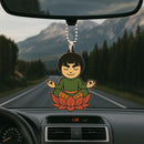 Rock Lee Meditating Custom Anime Car Ornament Accessories Decoration