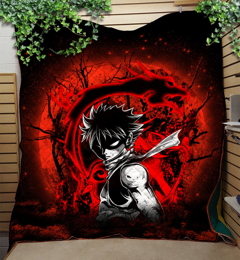 Natsu Dragonee Fairy Tale Moonlight Quilt Blanket Nearkii