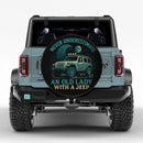 Never Underestimate An Old Lady With A Jeep Jeep Car Spare Tire Cover