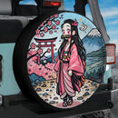 Nezuko Demon Slayer Spare Tire Cover