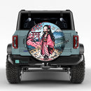 Nezuko Demon Slayer Spare Tire Cover