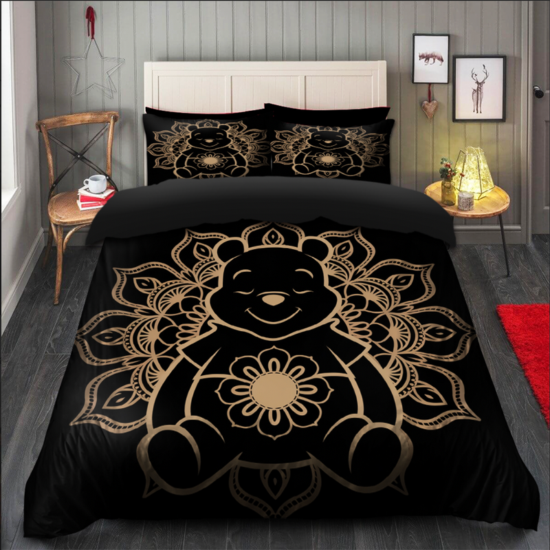 Winnie The Pooh Mandala Bedding Set