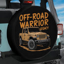 Off-Road Warrior Jeep Car Spare Tire Cover
