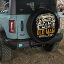 Never Underestimate An Old Man With A Jeep Car Spare Tire Cover