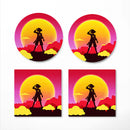One Piece Sunset Ceramic Decor Coaster - Gift Idea