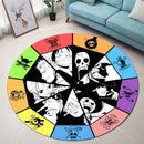 One Piece Logo Round Rug