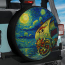 One Piece Ship Starry Night Car Spare Tire Cover