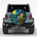 One Piece Ship Starry Night Car Spare Tire Cover