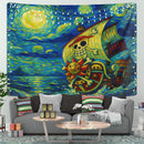 One Piece Ship Starry Night Tapestry