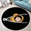 One Piece Zipper Round Rug