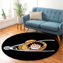 One Piece Zipper Round Rug