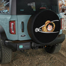 One Piece Luffy Anime Unzipped Jeep Car Spare Tire Cover