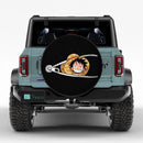 One Piece Luffy Anime Unzipped Jeep Car Spare Tire Cover