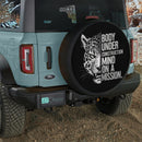 Panther Mind On A Mission Jeep Car Spare Tire Cover
