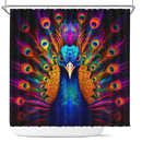 Peacock Shower Curtain