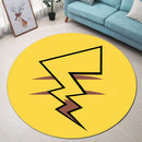 Pikachu Pokemon Round Rug