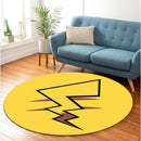 Pikachu Pokemon Round Rug