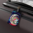 Pokemon R Couple Love You To The Moon Galaxy Luggage Tag