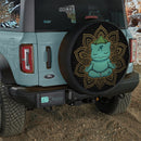 Pokemon Bulbasaur Yoga Meditation Mandala Jeep Car Spare Tire Cover