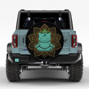 Pokemon Bulbasaur Yoga Meditation Mandala Jeep Car Spare Tire Cover