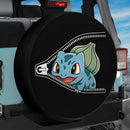 Pokemon Bulbasaur Unzipped Jeep Car Spare Tire Cover