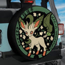 Pokemon Eevee Evolution Leafeon Japan Anime Jeep Car Spare Tire Cover
