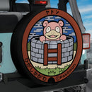 Pokemon Slowpoke Anime Japan Jeep Car Spare Tire Cover