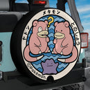 Pokemon Slowpoke Ditto Anime Japan Jeep Car Spare Tire Cover