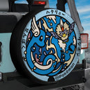Pokemon Japan Anime Dragonair & Rufflet Jeep Car Spare Tire Cover