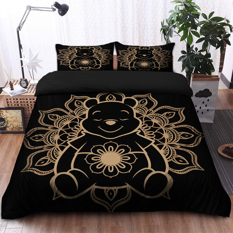 Winnie The Pooh Mandala Bedding Set