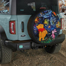 Pooh Starry Night Jeep Car Spare Tire Cover