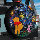 Pooh Starry Night Jeep Car Spare Tire Cover
