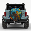 Predator Badlands Dek And Thia Starry Night Car Spare Tire Cover