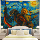 Predator Badlands Dek And Thia Starry Night Tapestry