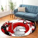 Psyduck Pokemon Japan Style Stained Glass Round Rug