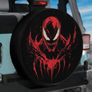 Red Venom Spider Jeep Car Spare Tire Cover