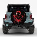 Red Venom Spider Jeep Car Spare Tire Cover