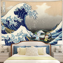 Rick And Morty The Great Wave Tapestry