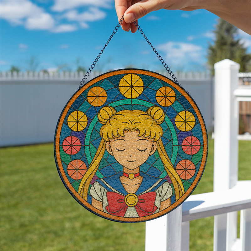 Sailormoon Stained Glass Suncatcher
