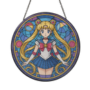 Sailor Moon Stained Glass Suncatcher